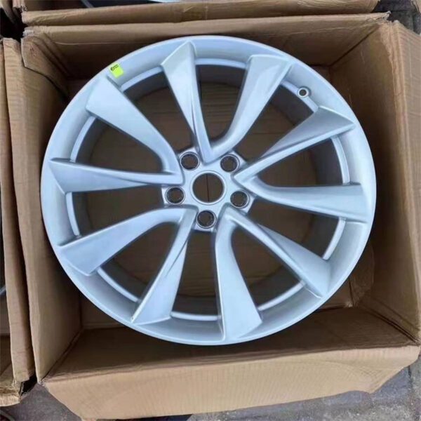 1044264-00-A 鋼圈 19寸 新(xīn)款銀色全塗 适用(yòng)于特斯拉Model3 - 圖片 2