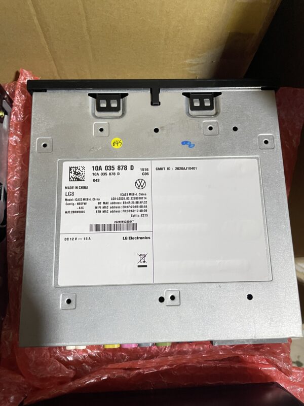 10A035878E 控制單元 适用(yòng)于 大衆 ID3 ID4 ID6 - 圖片 2
